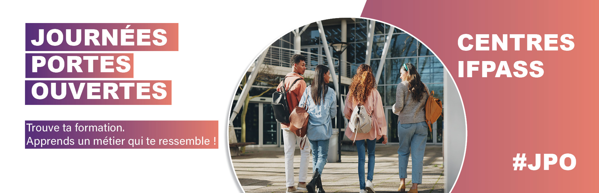 Journées Portes Ouvertes IFPASS : découvrez nos formations et nos campus