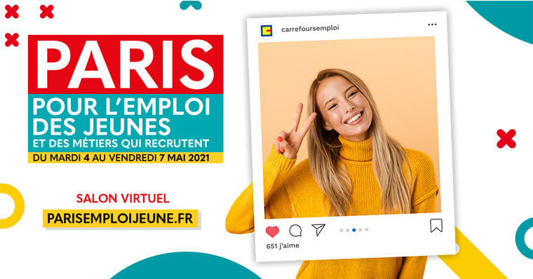 Salon Paris pour l'emploi des jeunes