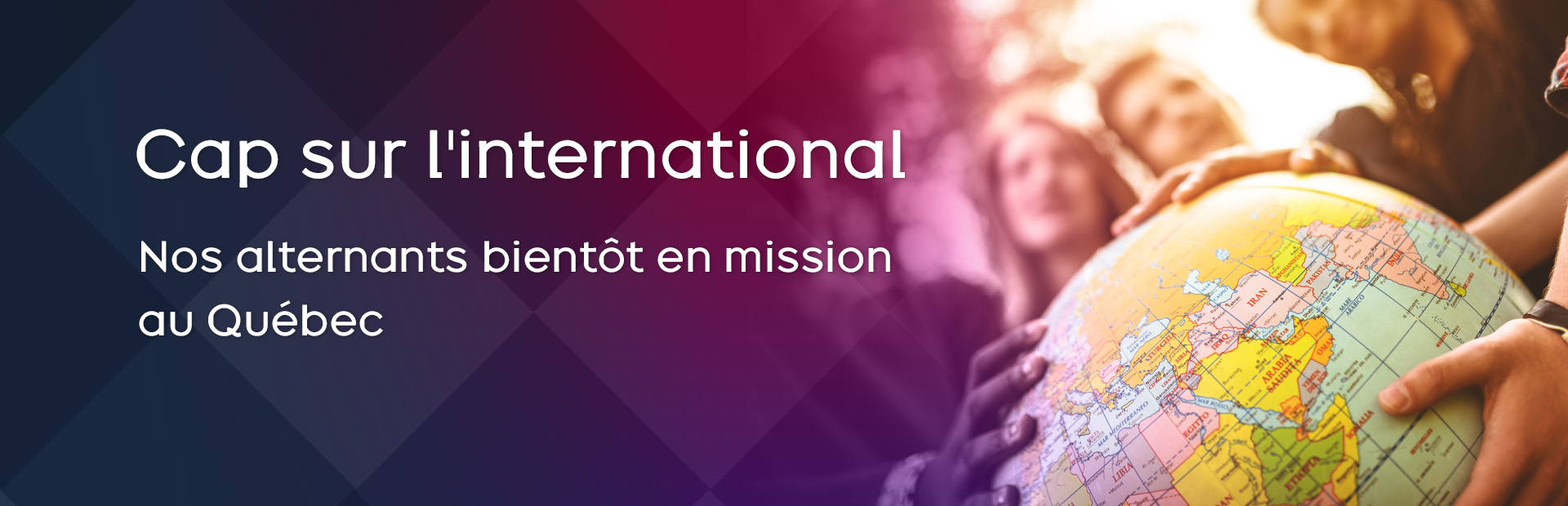Cap sur l'international