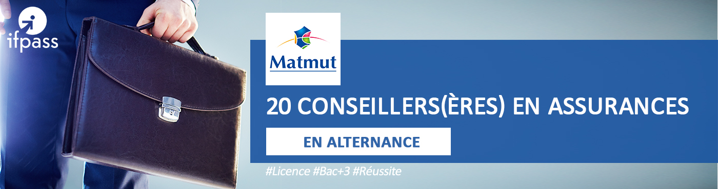 Recrutement Ifpass Matmut Bac+3