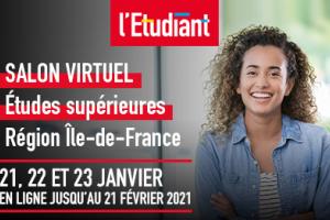 Salon virtuel des études supérieures en Île-de-France