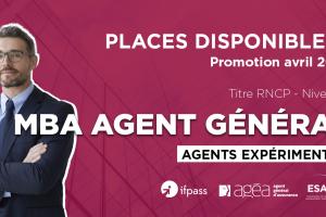MBA Agent Général - Agents expérimentés