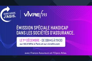 l'Ifpass emission handicap sur Vivre FM
