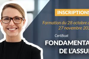 Certificat fondamentaux de l'assurance