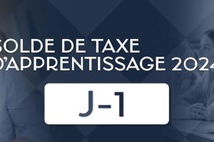 Taxe d'apprentissage J-1