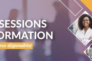 Inscrivez-vous à nos prochaines sessions FORMATION
